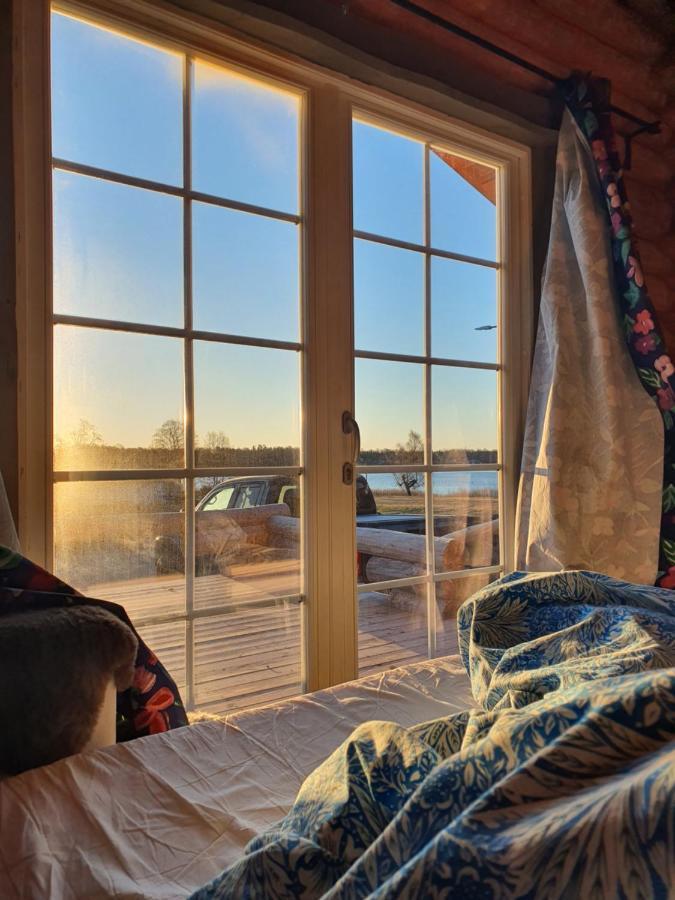 Strandaengen Rustisk Stuga Osby  Bagian luar foto